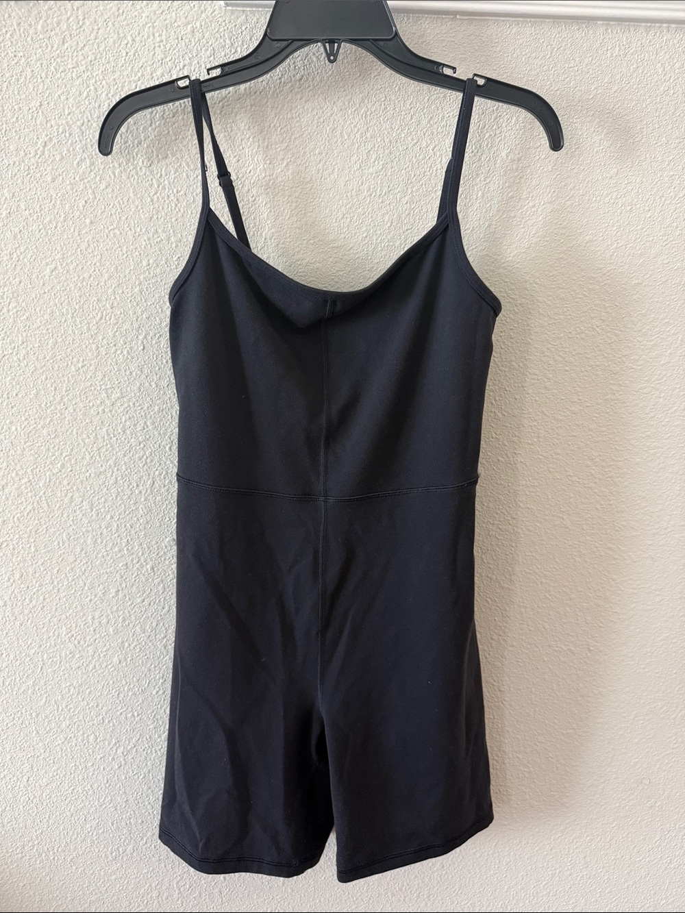 Wilfred Black Sleeveless Romper with Adjustable Straps